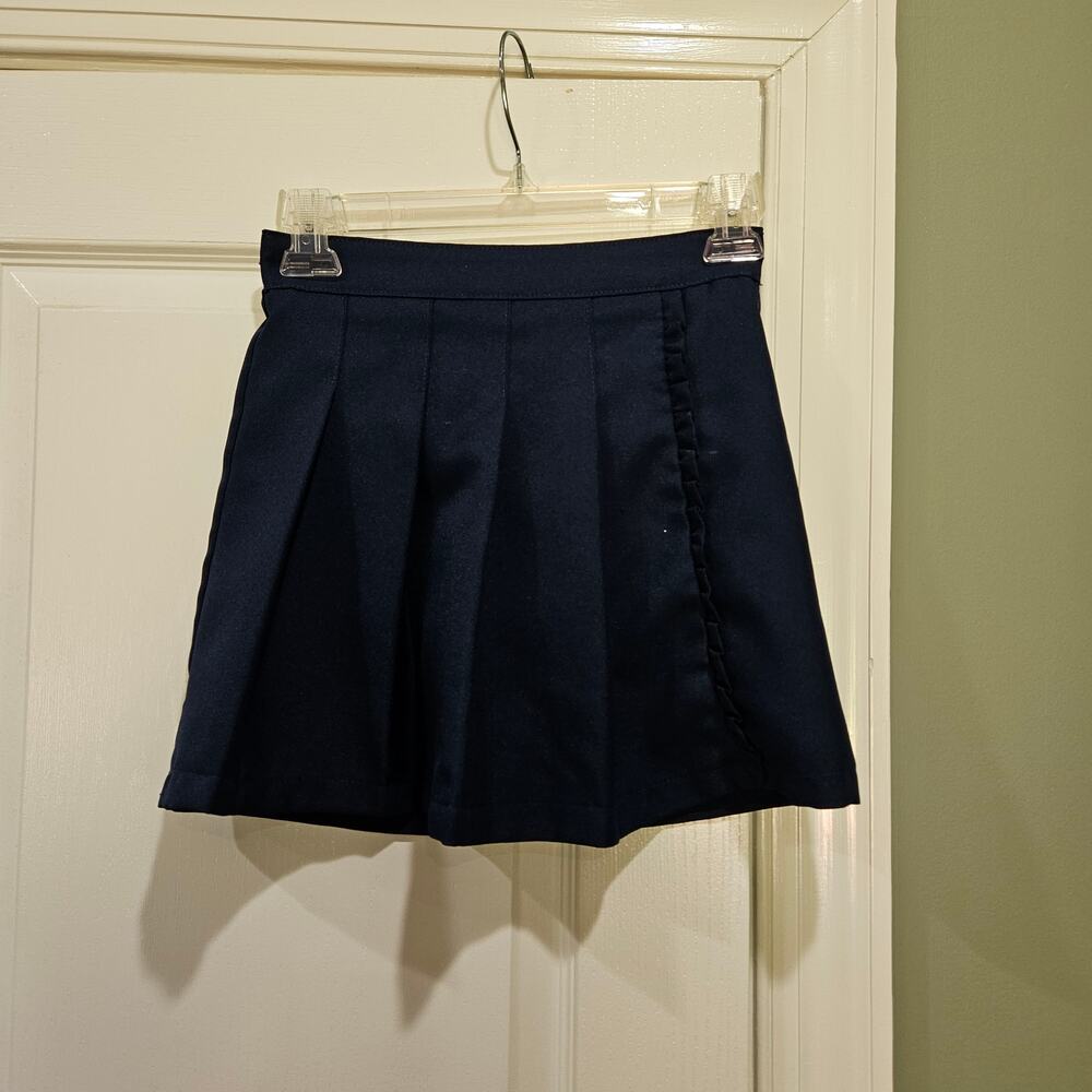 Wonder Nation Girl's Size 8 Navy Uniform Scooter‎ Skort